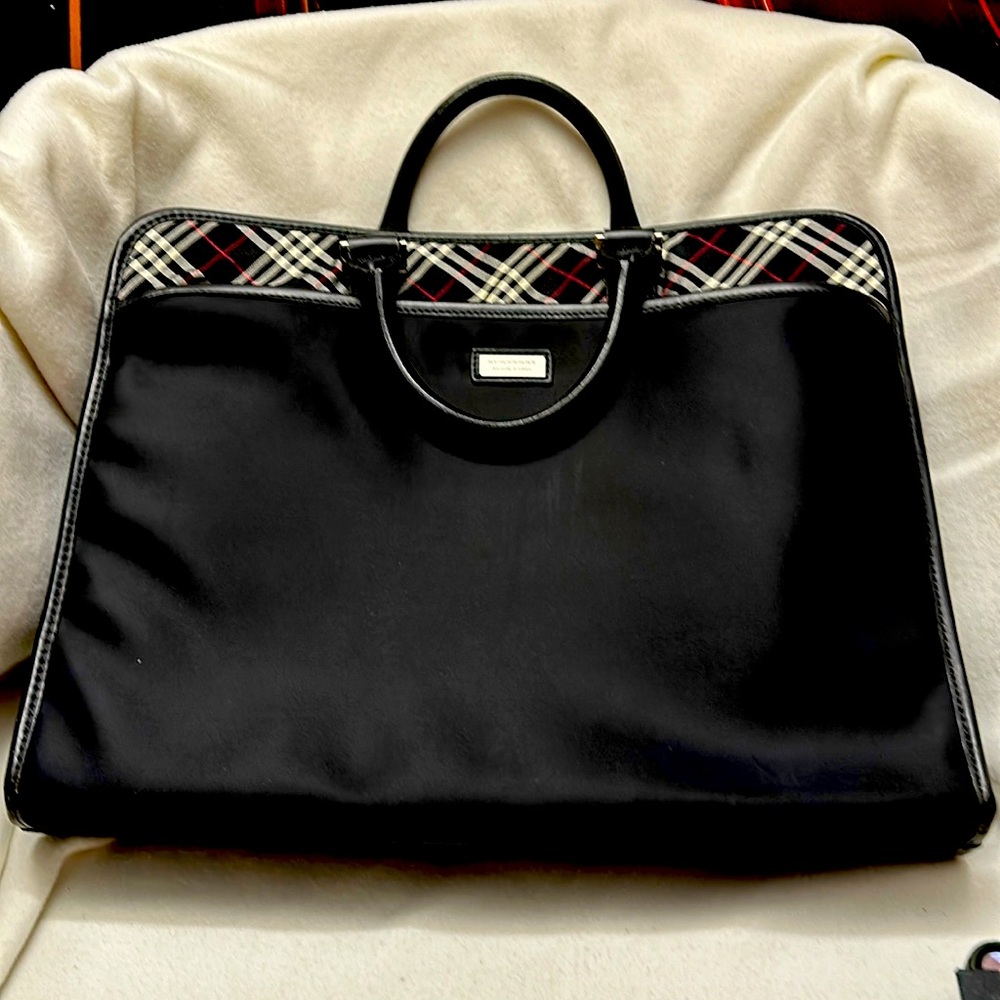 Burberry black label laptop bag